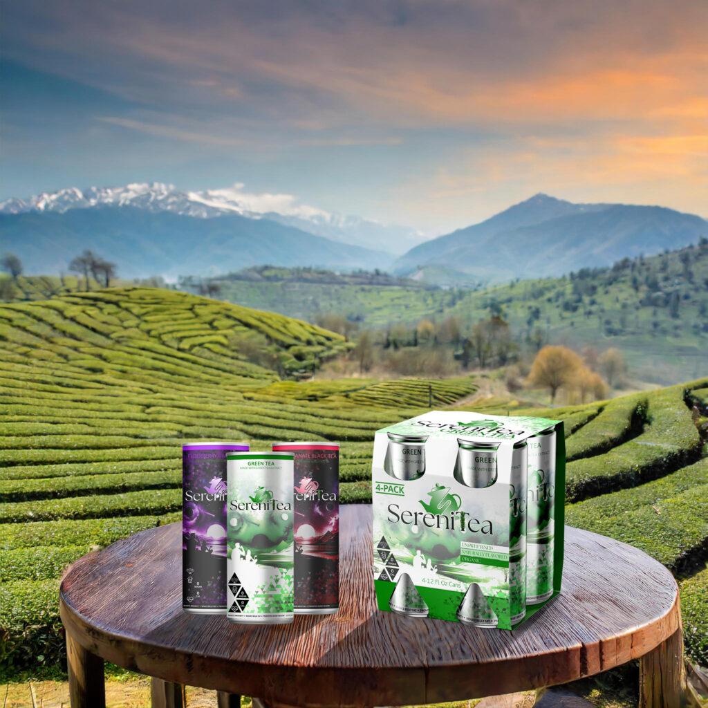 SereniTea Brand Extension – Colin James Photo + Design